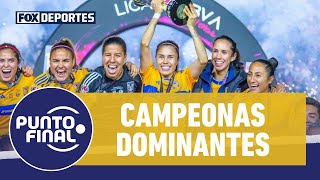 Tigres Femenil domina de piso a techo la Liga MX Femenil  Punto Final [upl. by Ylera114]