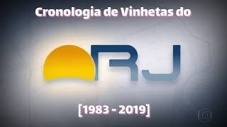 Cronologia de Vinhetas do Bom Dia Rio 1983  2019  LEIA A DESCRIÇÃO [upl. by Adrell]