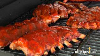 How to Barbeque Ribs  Allrecipes [upl. by Weinberg]