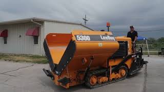 LeeBoy 5300 Asphalt Paver Equipment Showcase [upl. by Sixla723]