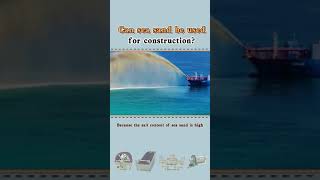 Can sea sand be used for construction [upl. by Akerue]