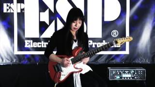 ESP Guitars ESP SNAPPER7 Fujioka Custom Demonstration by 藤岡幹大Mikio Fujioka [upl. by Julienne]