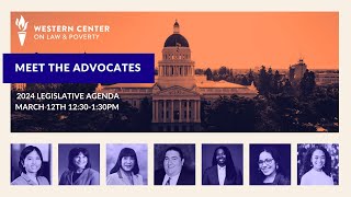 Meet the Advocates WCLP 2024 Legislative Agenda [upl. by Schaeffer]