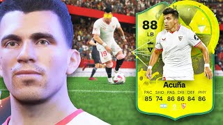 88 RELENTLESS MEETS RADIOACTIVE ACUNA EVOLUTION IS SOLID IN EA FC 24 [upl. by Amron]