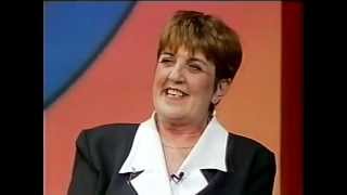 Maggie Kirkpatrick with Dieter Brummer on Gerry Kelly show  Prisoner Cell Block H 1996 [upl. by Maffa]