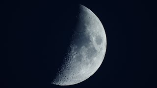 Zooming into the Moon with Nikon Coolpix P950 [upl. by Adnirak]