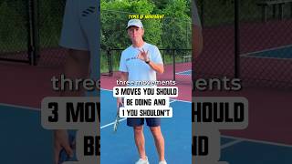 Three Pickleball Movements You Should Be Doing [upl. by Crescint]