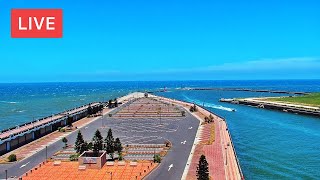 Yongan Fishing Harbor 永安漁港即時影像 [upl. by Burchett]