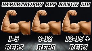 Is the Hypertrophy Rep Range a LIE  Can You Build Muscle in ALL Reps Ranges [upl. by Abrams]