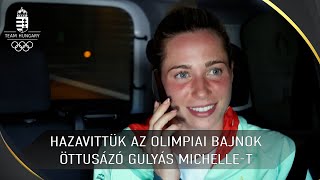 „Ne sírj anyaquot – Hazavittük a faluba az olimpiai bajnok Gulyás Michellet [upl. by Butta]