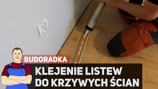 Jak przykleić listwy podłogowe do krzywych ścian [upl. by Sumner]