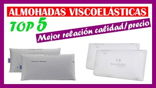 ✅ ALMOHADA VISCOELÁSTICA ✅  ❤️ Las 5 almohadas viscoelásticas con MEJOR RELACIÓN CALIDADPRECIO ❤️ [upl. by Aldwin960]