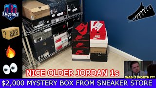 OLDER JORDANS in this 2000 Mystery Box from a Sneaker Store  citystarz  Was it worth it [upl. by Rehpotsirahc]