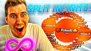 EL NUEVO AGARIO MÁS DIVERTIDO  SPLIT INFINITO [upl. by Trumaine]