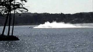 APBA Kilo Record 155182mph Grand Prix Hydroplane 1008 [upl. by Eikcor]