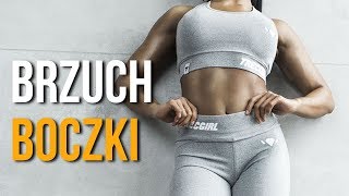 ĆWICZENIA NA BRZUCH I BOCZKI ❤ 15 min TRENING Fitness w Domu Trecgirl [upl. by Sally]