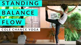 Standing Balance Yoga with Cole Chance [upl. by Irodim]