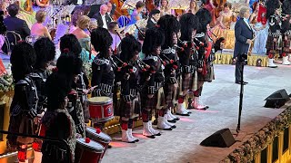 André Rieu Live at Wembley Arena  Reading Scottish Pipes and Drums [upl. by Galven411]