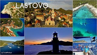 CHORWACJA wyspa LASTOVO Lastovo Island  Croatia [upl. by Lajet]