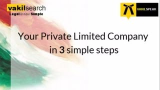 How to register a private limited company in India [upl. by Nnayllek]