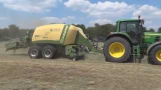 Krone BiGPack 1270 XC High Speed Derks Agra  Trekkerweb [upl. by Ynnij]