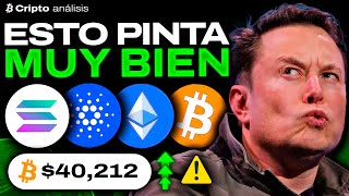 😱¿HORA DE COMPRAR  Noticias Criptomonedas HOY  BITCOIN  ETHEREUM  SOLANA  TESLA  ETF  CBDC [upl. by Hannie]