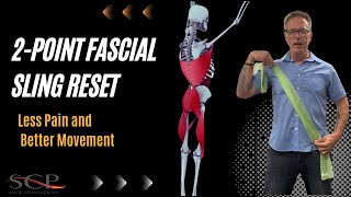 2Point Fascial Sling Reset for Less Pain and Better Movement [upl. by Melgar]