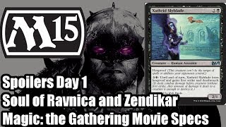 M15 Core Set Spoilers Soul of Ravnica Mono Green Devotion and Magic Movie News 1 [upl. by Daggna]