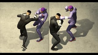 Attacking Into His Attack Using The Peek A Boo Boxing Style [upl. by Stark]