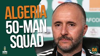 Algeria pick 50man provisional squad for AFCON 2023 [upl. by Idok]