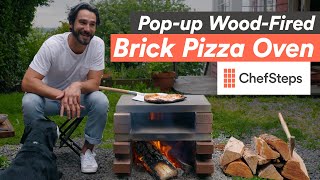 How to Build Your Own HighPerforming WoodFired Pizza Oven from Bricks [upl. by Charla]