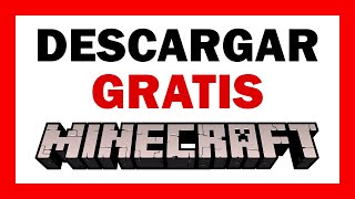 ✅ Cómo DESCARGAR E INSTALAR MINECRAFT JAVA GRATIS PARA PC EN 2024 ✅ MINECRAFT ÚLTIMA VERSIÓN 2024 [upl. by Einnaffit]