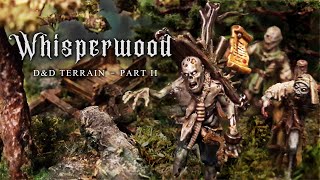 DampD forest terrain 🌲 PART 2 crafting trees amp shrubs [upl. by Sparrow]