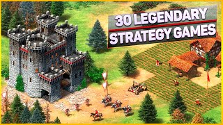 Top 30 Legendary Strategy Games  30 Strategy Games of All Time [upl. by Eikceb]