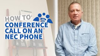 How to Conference Call on an NEC Phone [upl. by Tamar]