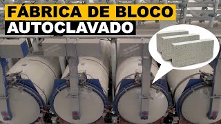 Assim é fabricado o bloco de concreto celular autoclavado [upl. by Noivad]