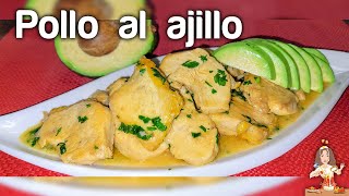 ✅️✅️POLLO 🐔AL AJILLO🧄🧄 [upl. by Alikee]