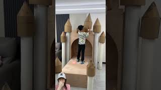 ADEK BUAT ISTANA PRINCES UNTUK KAKAK ⁉️shorts funny dubbing [upl. by Hambley]