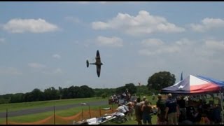 Scary RC Midair and Crash Into Crowd at North Dallas RC Clubm2t [upl. by Anaes705]