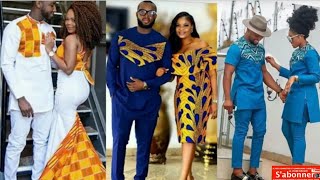 Tenue couple en pagne africaine des nouveaux 2022 Best Fashion Styles for African Couples Here 2022 [upl. by Greysun]