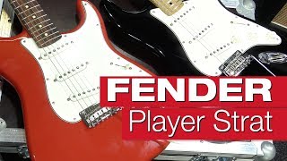 Fender Player Stratocaster PF SRD amp MN BLK [upl. by Ahouh636]