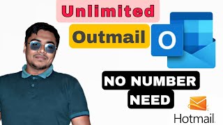 নাম্বার ছাড়া হাজার হাজার ইমেইল 🔥🔥Unlimited outlook hotmail email create 2023 [upl. by Aiekam6]