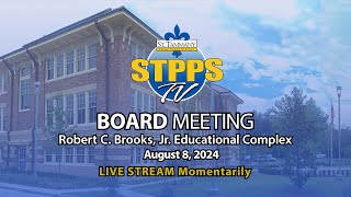 STPPS Board Meeting – 8824 [upl. by Lonne36]