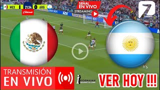 México vs Argentina En Vivo  Partido Hoy México vs Argentina Ver Amistoso Sub 23 [upl. by Ahsirtal]