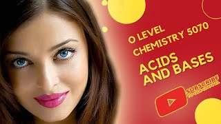 ACIDS BASES AND ALKALISPART ONE O LEVEL CHEMISTRY 5070  BEST TEACHER MUHAMMAD ALI AKRAM [upl. by Aneis]