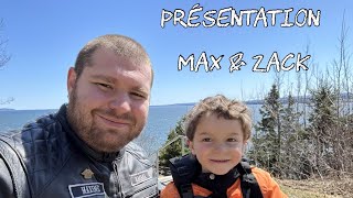 Max amp Zack Présentation de notre chaînes [upl. by Anes]