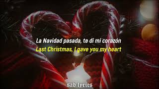 Wham  Last Christmas  Sub Español amp Lyrics [upl. by Aeirdna]