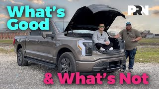 Unplugged Reality 2023 Ford F150 Lightning Lariat Full Tour amp Review [upl. by Lurline90]