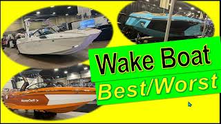 Best and Worst Wake Board and Wake Surf Boats VDrive Tow Boats [upl. by Lebiralc166]