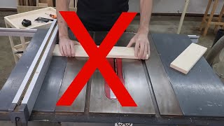 A stepbystep guide to making your first table saw cuts TABLESAW BASICS [upl. by Port]